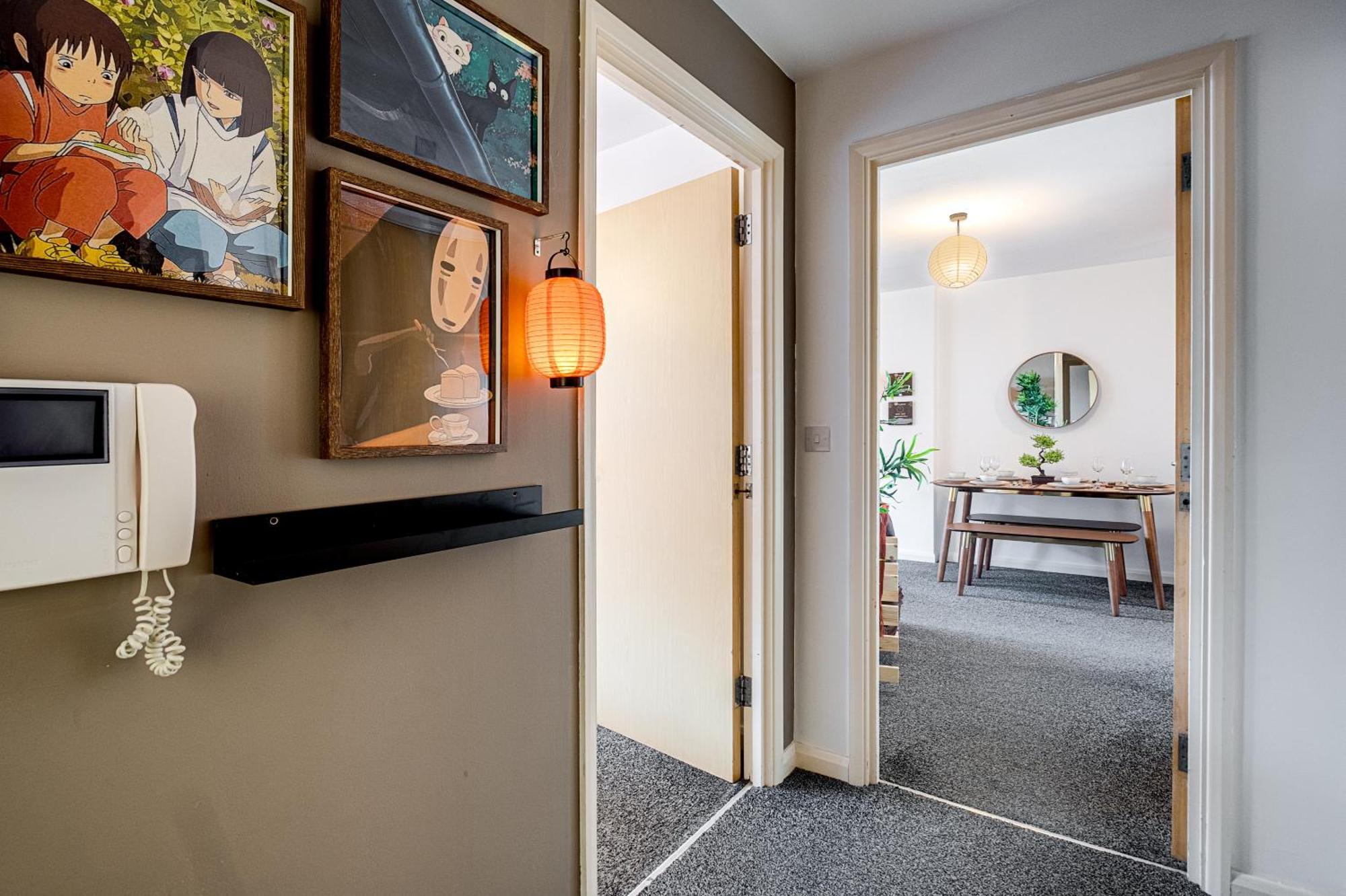 Anime Suite - Central And Free Parking With Netflix Бірмінгем Екстер'єр фото
