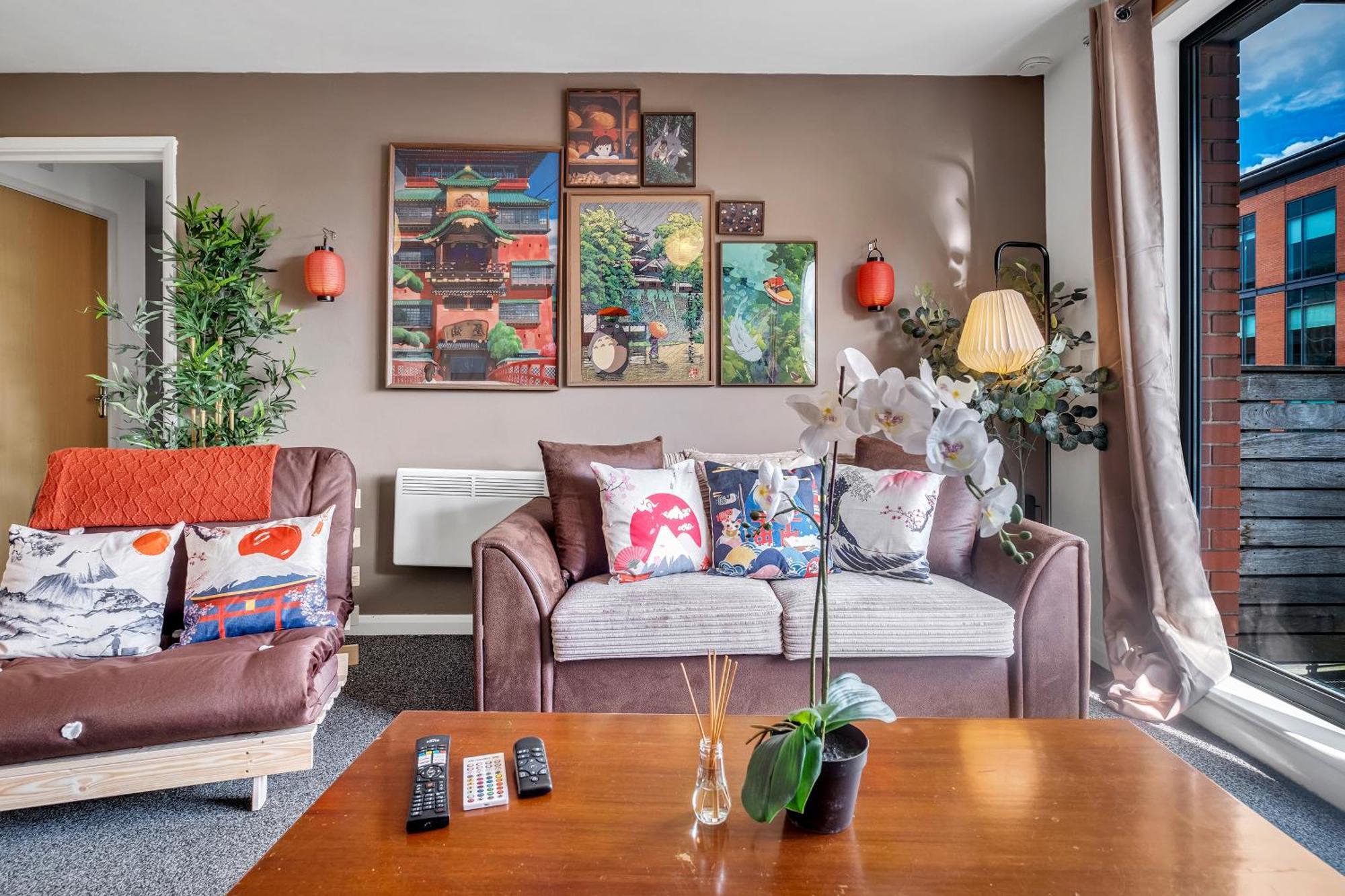 Anime Suite - Central And Free Parking With Netflix Бірмінгем Екстер'єр фото
